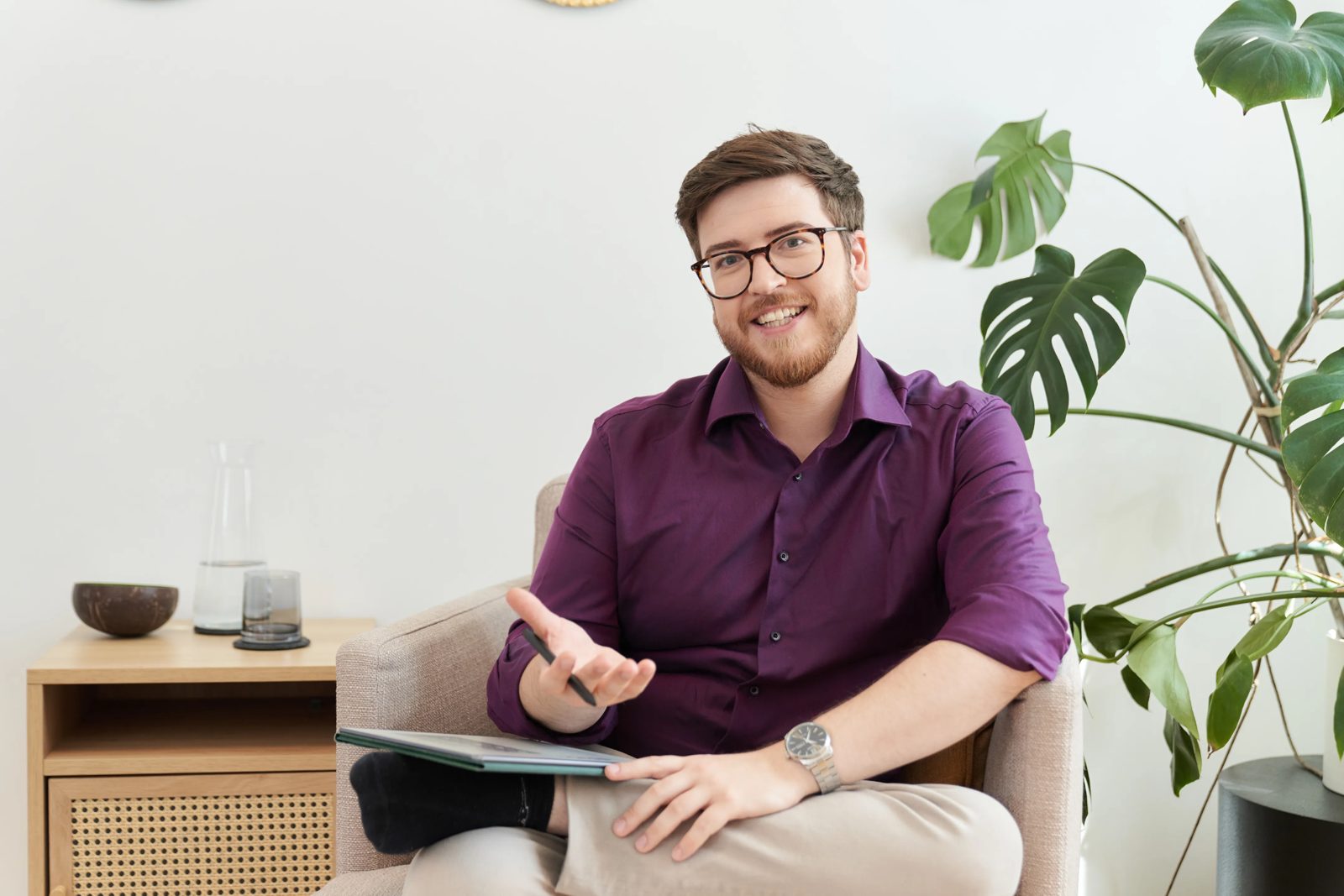 Aaron Isaak Moisl-Bauer, Ansprechpartner für Jugendberatung bei AIM-Beratungen